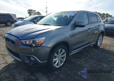 2012 Mitsubishi Outlander Sport Se из США, поврежденный, VIN JA4AP4AU4CZ010842